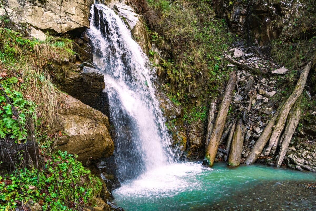 Grotto Falls in Smoky Mountains National Park