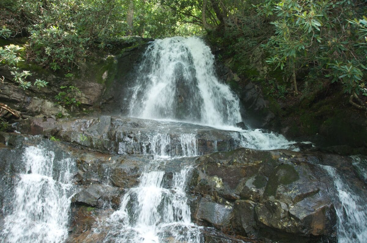 Laurel Falls in Smoky Mountains National Park