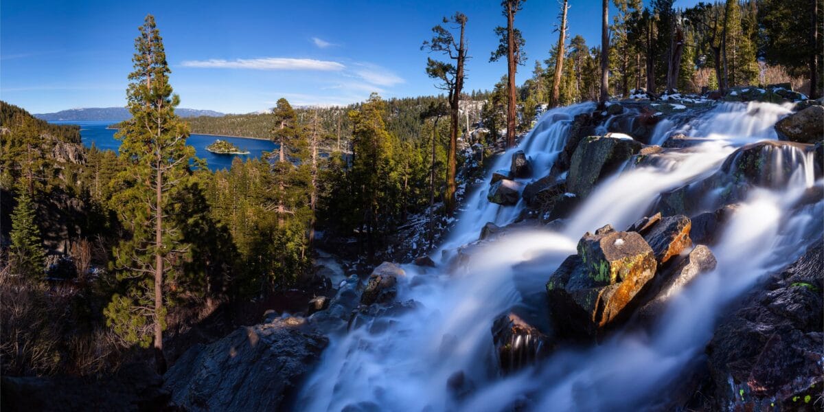 Eagle falls and Emerald Bay Lake TahoeCalifornia